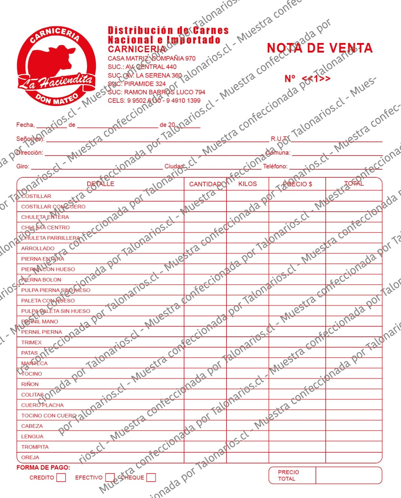 carniceria - Muestra 1