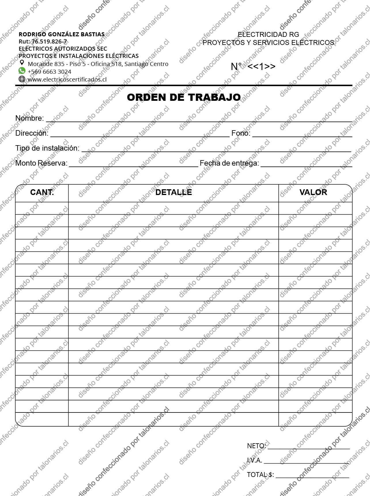 electricidad - Muestra 1