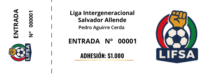 Entradas 8 x 20 cm